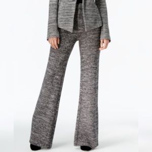 RACHEL Rachel Roy NEW Heather Tweed August Black Combo Flare High Waist Office